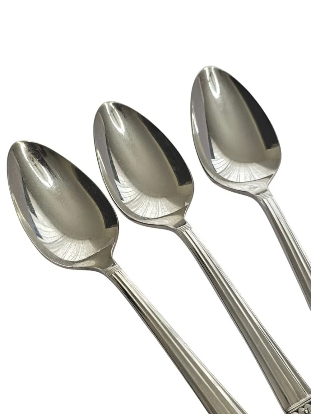 3 Oneida Coronation Spoons 6
